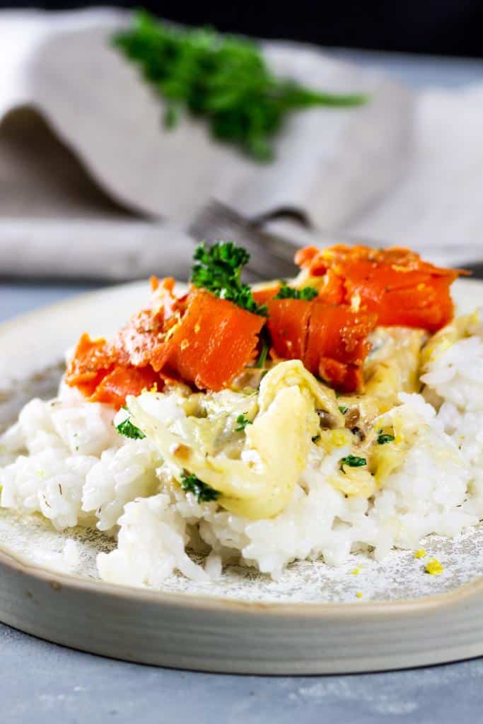 vegan savoy cabbage and carrot lox