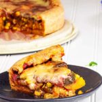 chicago style deep dish pizza