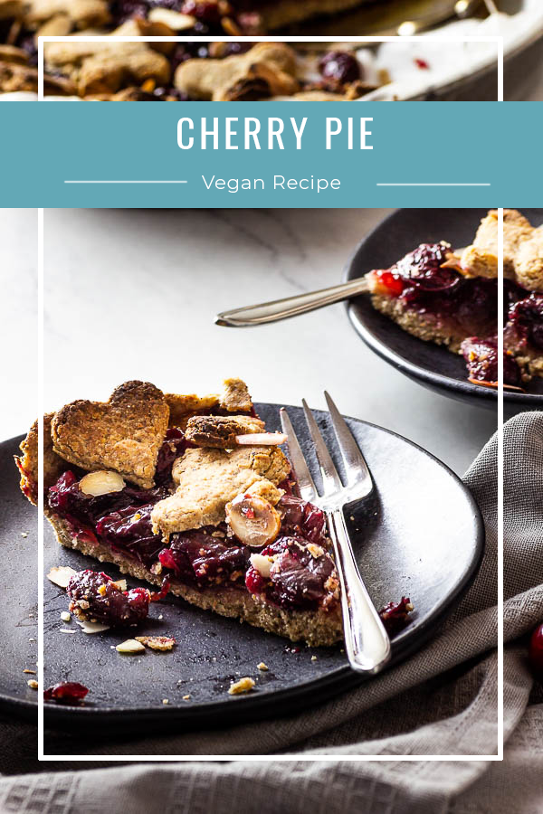 Vegan cherry pie