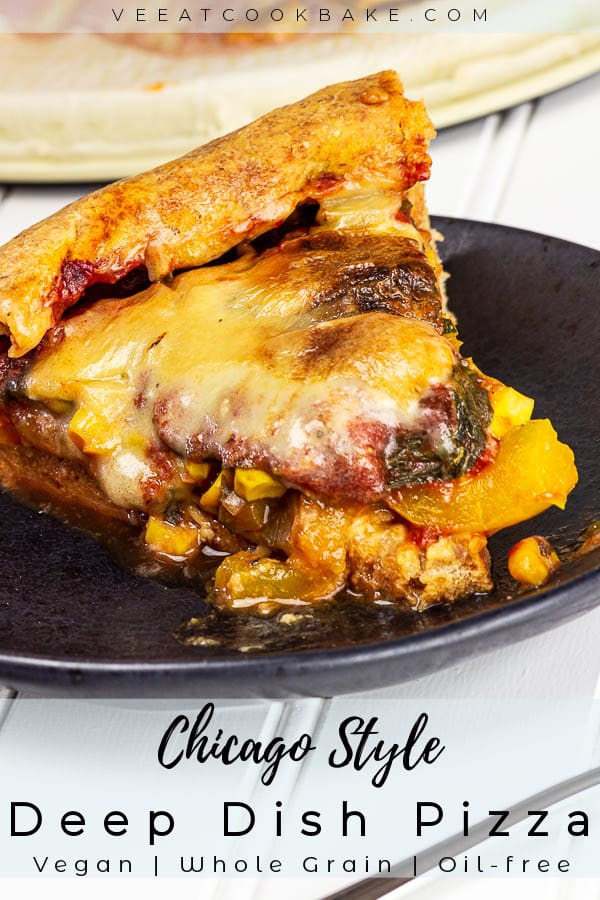 Chicago-Style Deep Dish Pizza Recipe • The Curious Chickpea