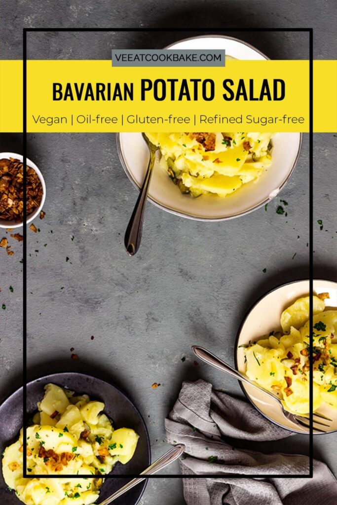 Bavarian vegan potato salad