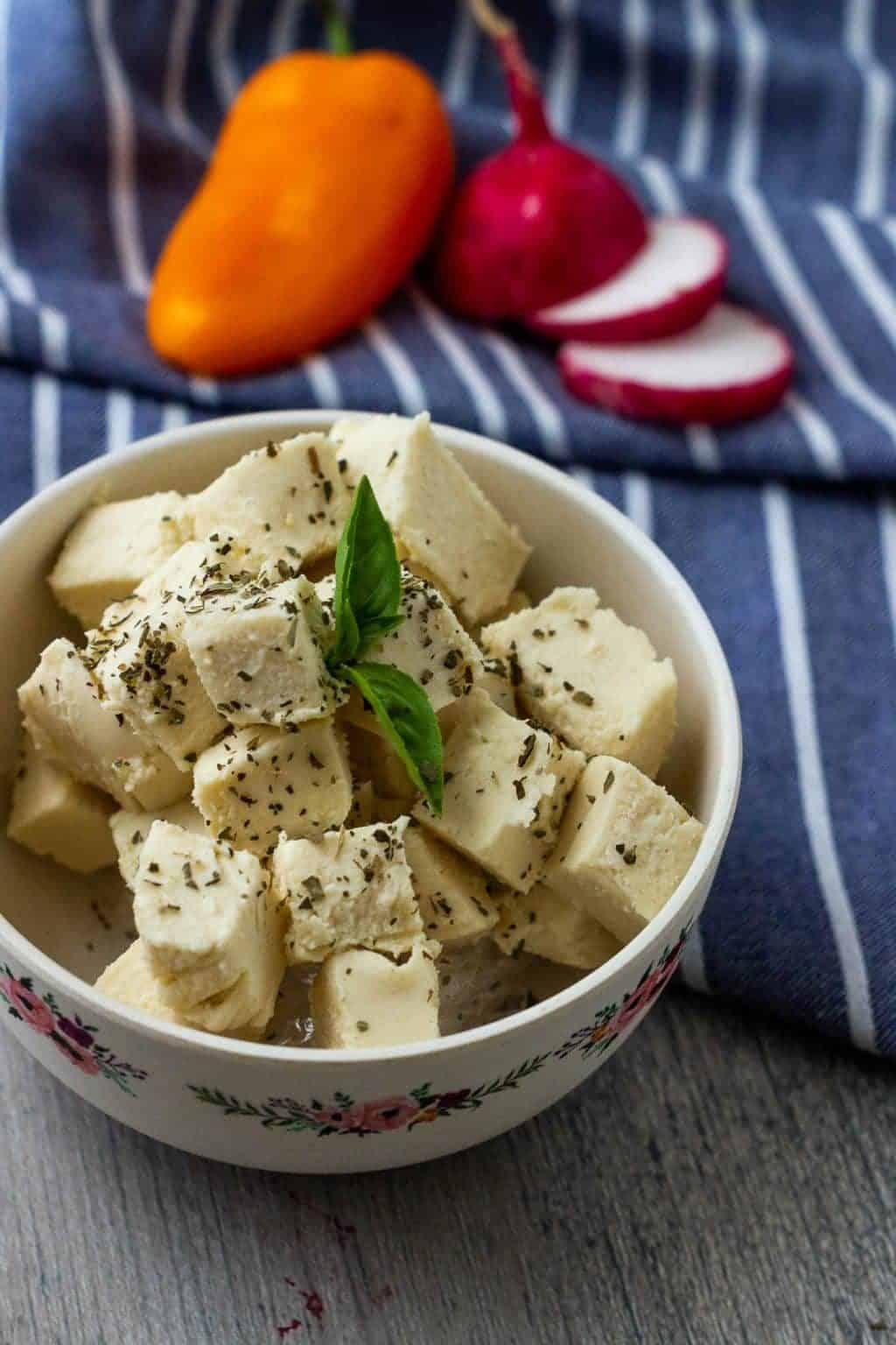 Crumbly Vegan Feta Cheese Recipe (oil free) Ve Eat Cook Bake