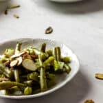 vegan green bean salad
