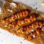 vegan grilled tofu skewers wfpb