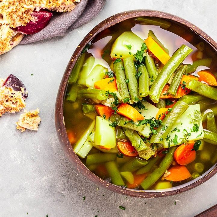 Vegane Grune Bohnensuppe Ein Schnelles Und Herzhaftes Gericht Ve Eat Cook Bake