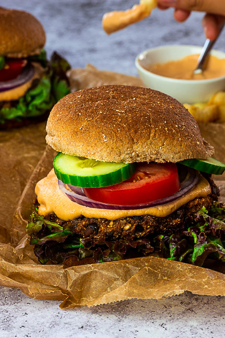 Speedy Black Bean Burgers — No Excuses Detox Review — Fried Dandelions —  Plant Based Recipes