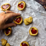 Vegane Linzer Plätzchen oder auch Spitzbuben mit Marmelade und einem ölfreien Mürbeteig