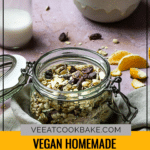 Sugar-free Muesli Mix with Quinoa, Amaranth, Rolled Oats, Cranberries and Chocolate Chips (vegan)