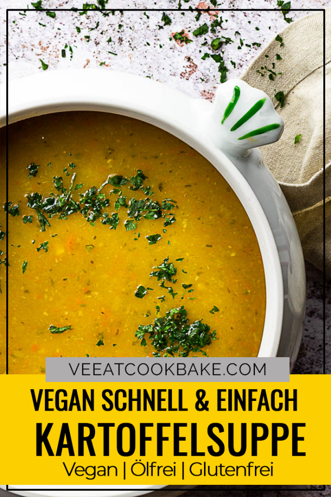 Veganes KartoffelsuppenRezept Einfach & Schnell