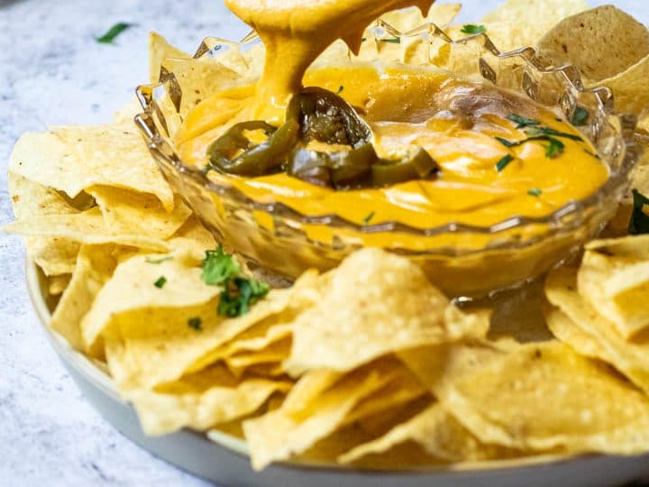 Einfacher Veganer Nacho Kase Dip Ve Eat Cook Bake