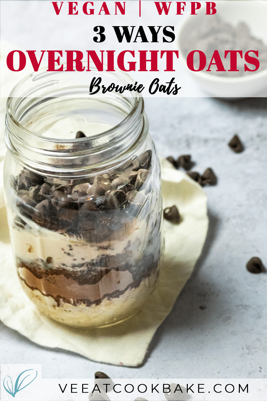 Graphic for 3 Ways overnight oats