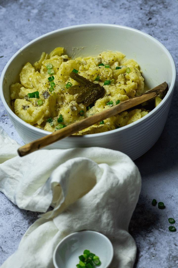 Cremiger Veganer Kartoffelsalat Ohne Mayo Ve Eat Cook Bake