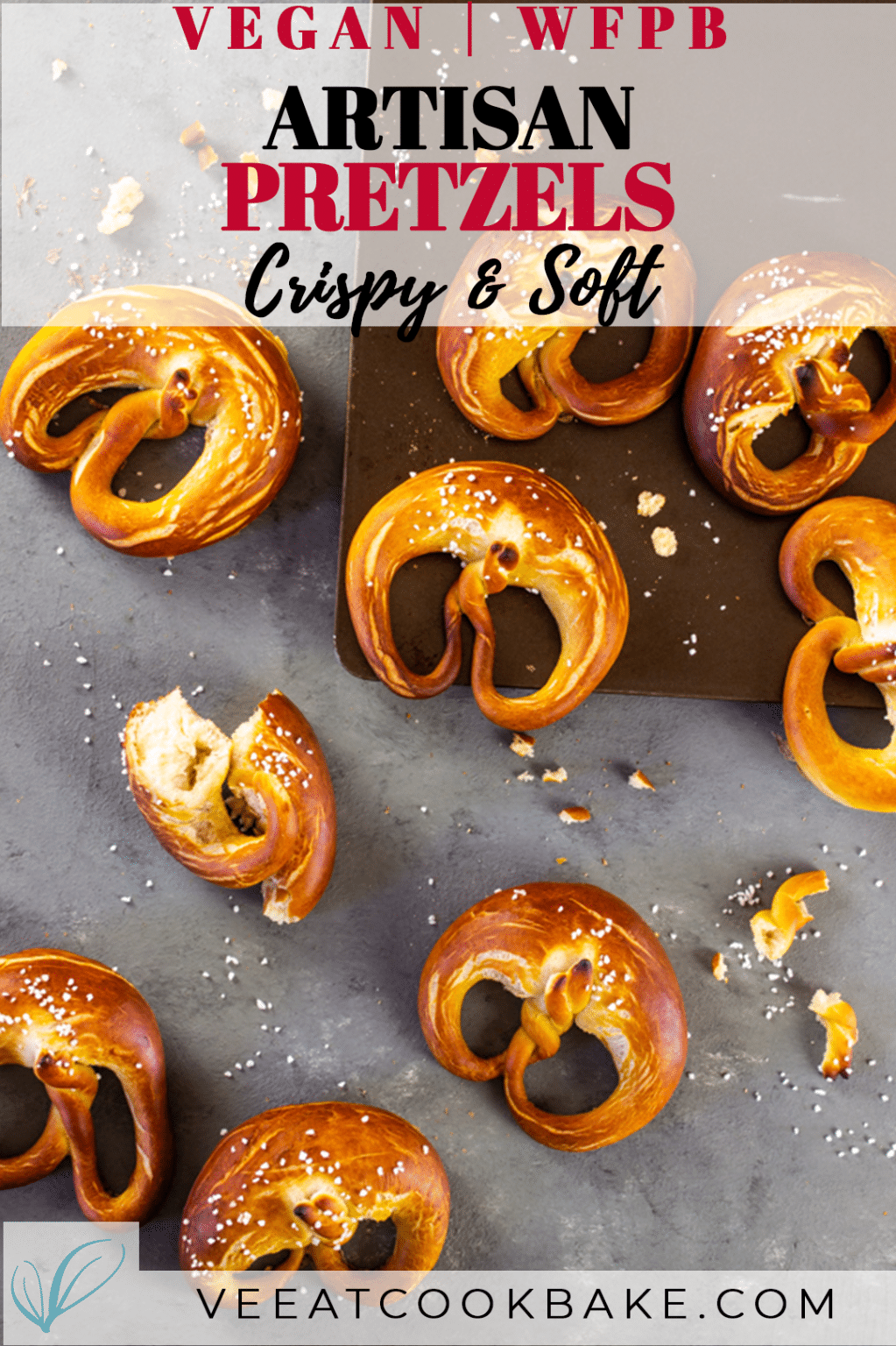 Vegan Pretzel Recipe fluffy & crispy Ve Eat Cook Bake