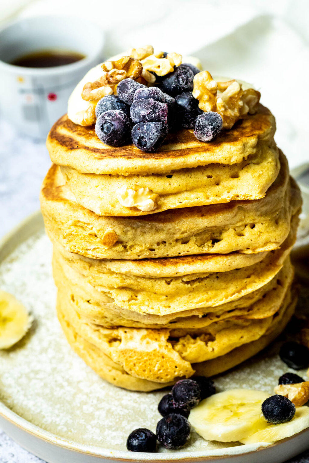 Easy Vegan Pancakes (wfpb) Ve Eat Cook Bake
