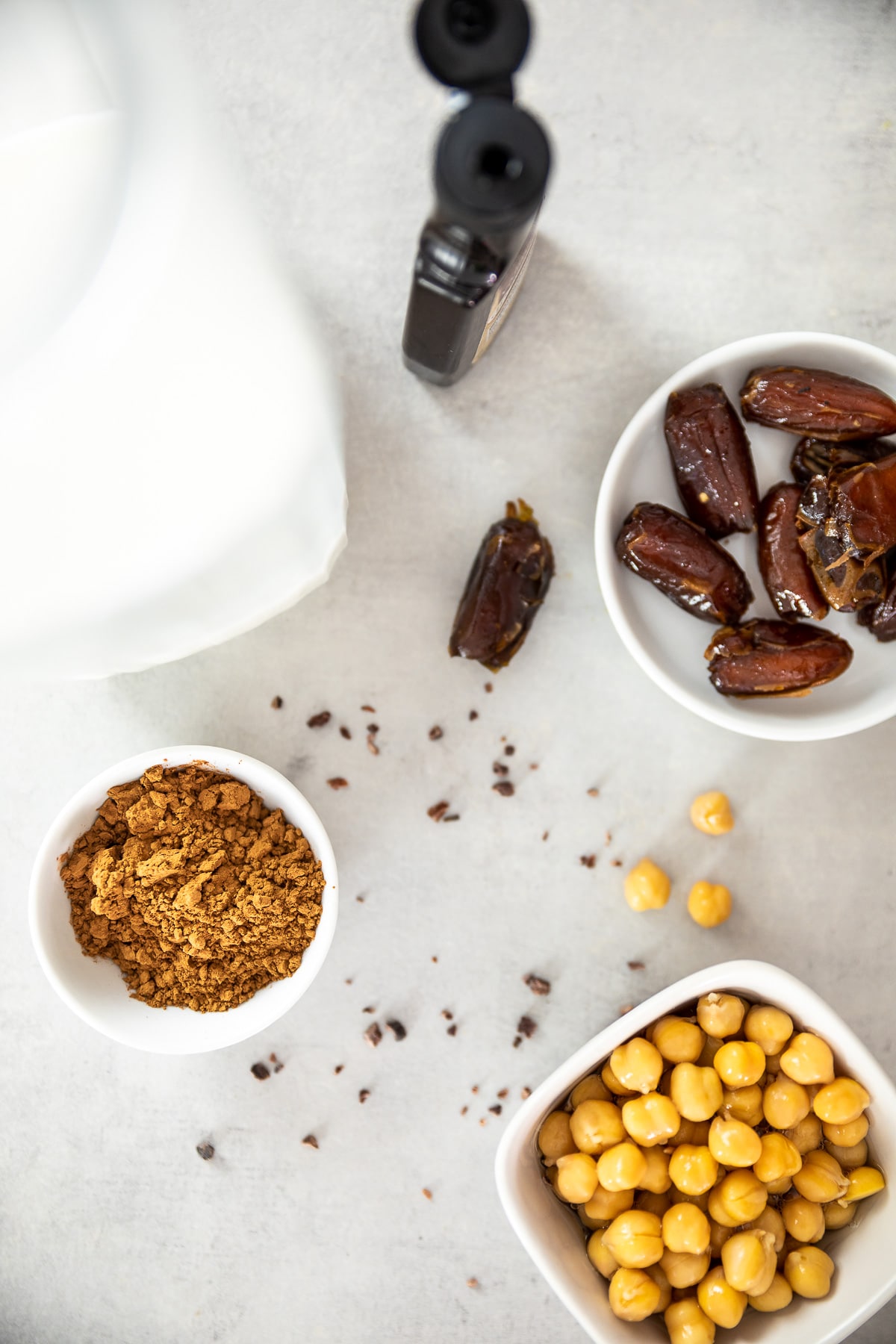 Ingredient shot of the brownie batter.