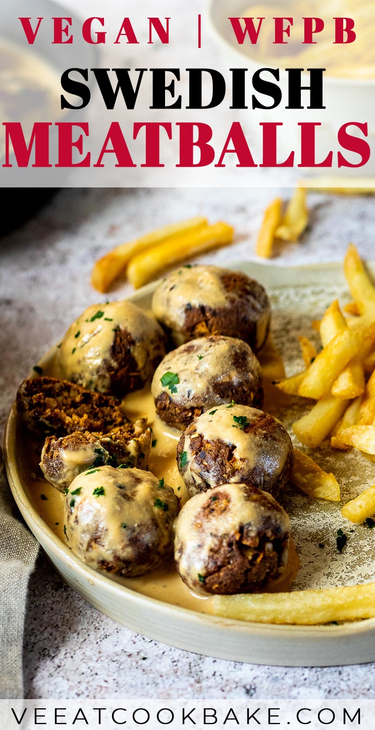 Grönsaksbullar (Vegan Swedish Meatballs)