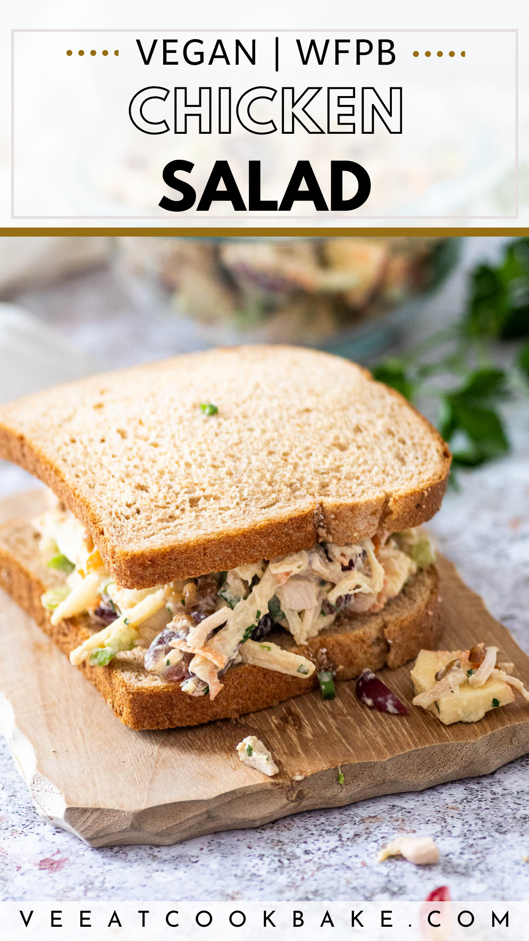 Chicken Salad Pin for Pinterest