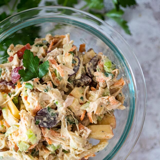 Veganer Cobb Salat (proteinreicher Salatteller) - Ve Eat Cook Bake
