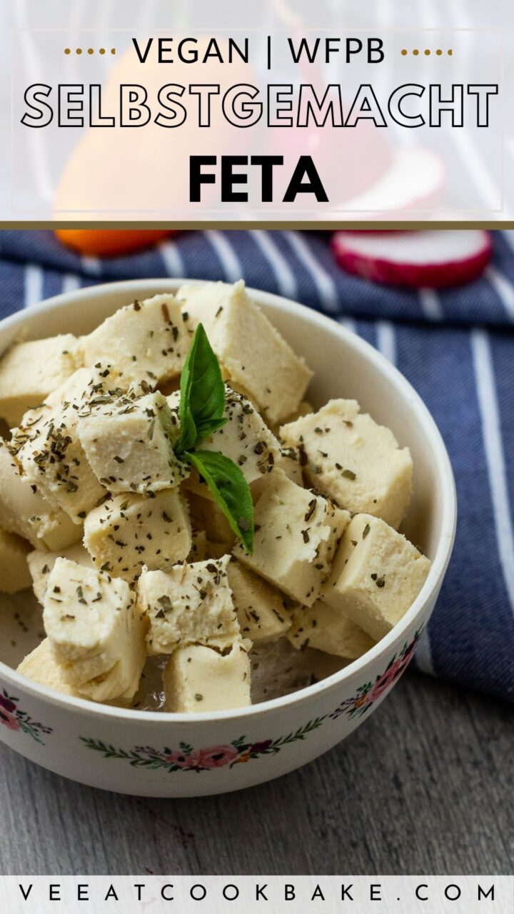 Bestes veganes FetaKäseRezept (ölfrei) Ve Eat Cook Bake