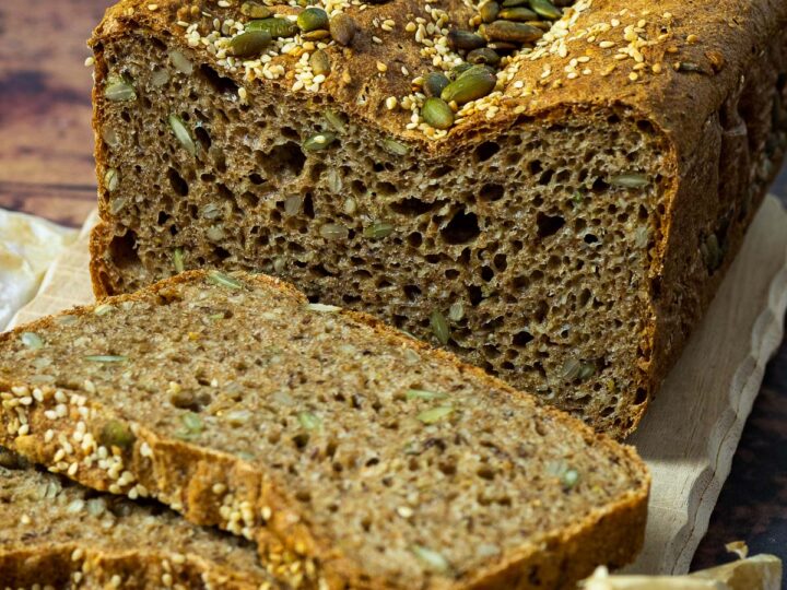 Spelt Bread Recipe with Seeds (vegan, no oil, no sugar) - Ve Eat Cook Bake