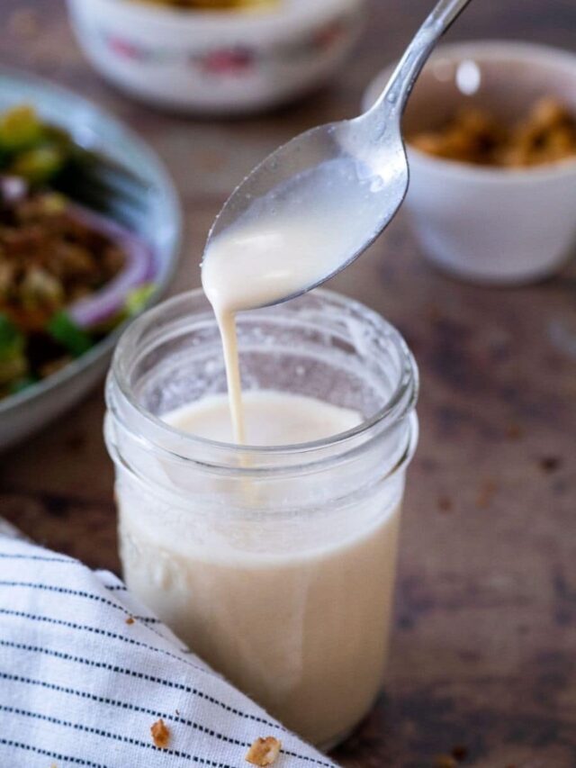 Oil free Vegan Tahini Sauce