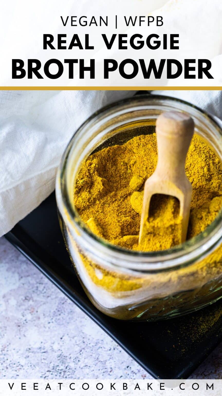 Vegetable Broth Powder Recipe (vegan, real veggies) Ve Eat Cook Bake